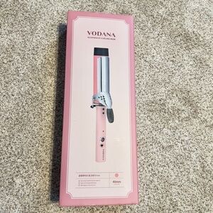 Vodana GlamWave Hair Curling Iron 40mm in pink